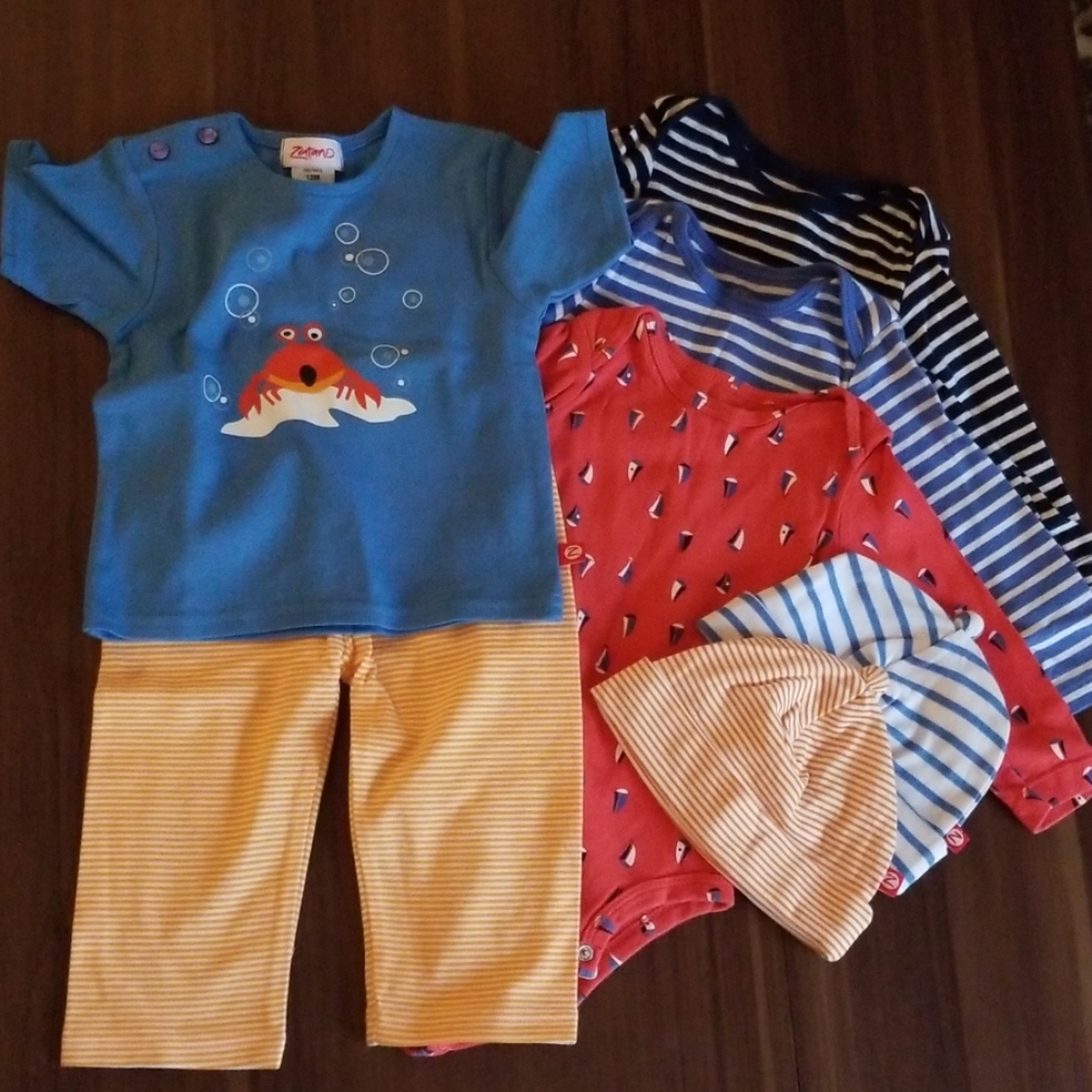 12 Month Zutano & Carters Set - Gender Neutral